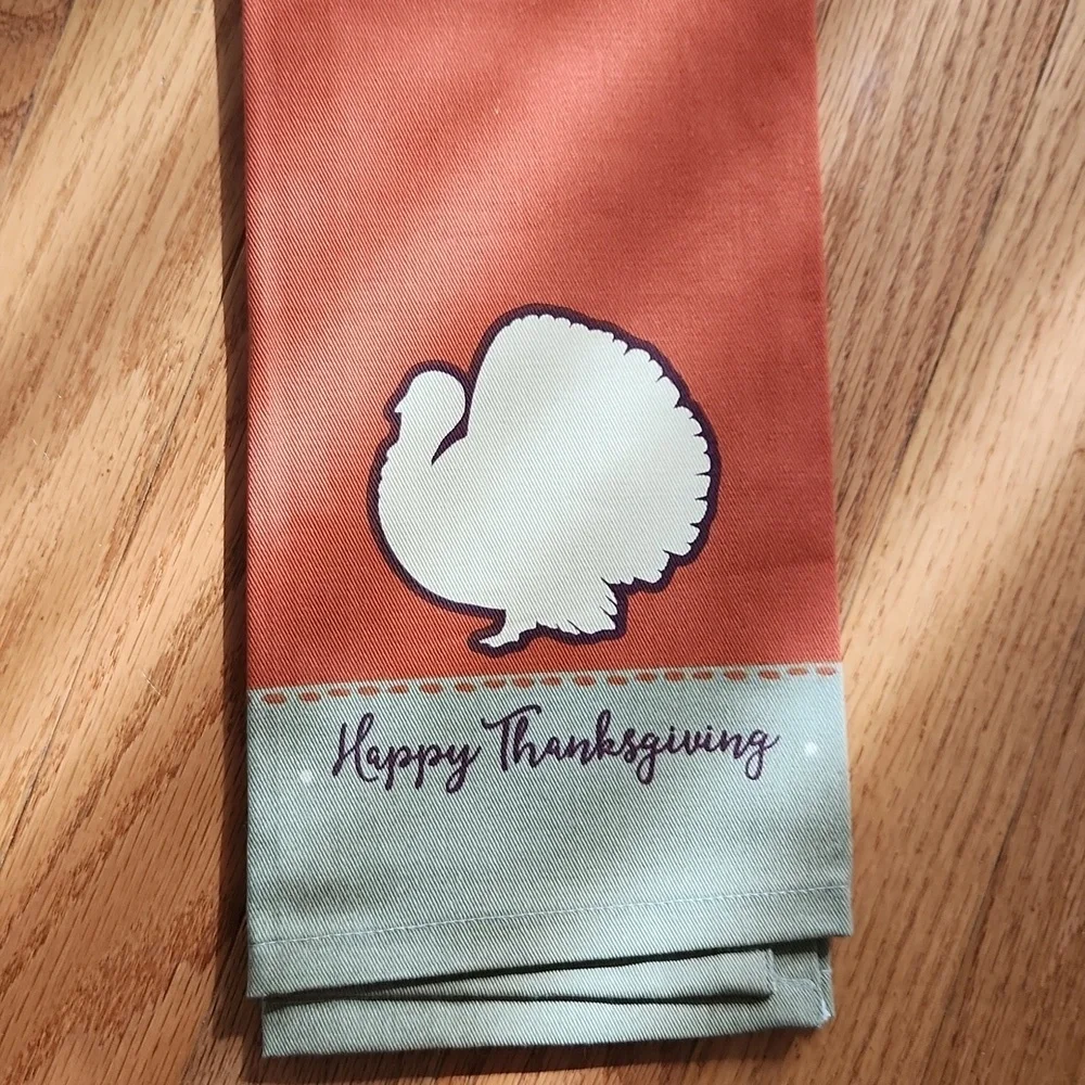 Thankful Grateful Blessed Dish Towels, Set of 2